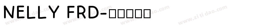NELLY FRD字体转换